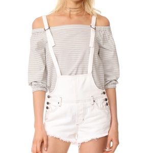 Free People Strappy Shortalls